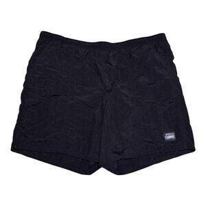 Vintage Speedo 7” Inseam Black Mesh Lined Swimming Trunks‎ Men’s Large